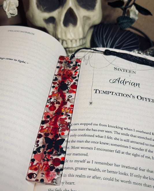 Vampire Romance Resin Bookmark